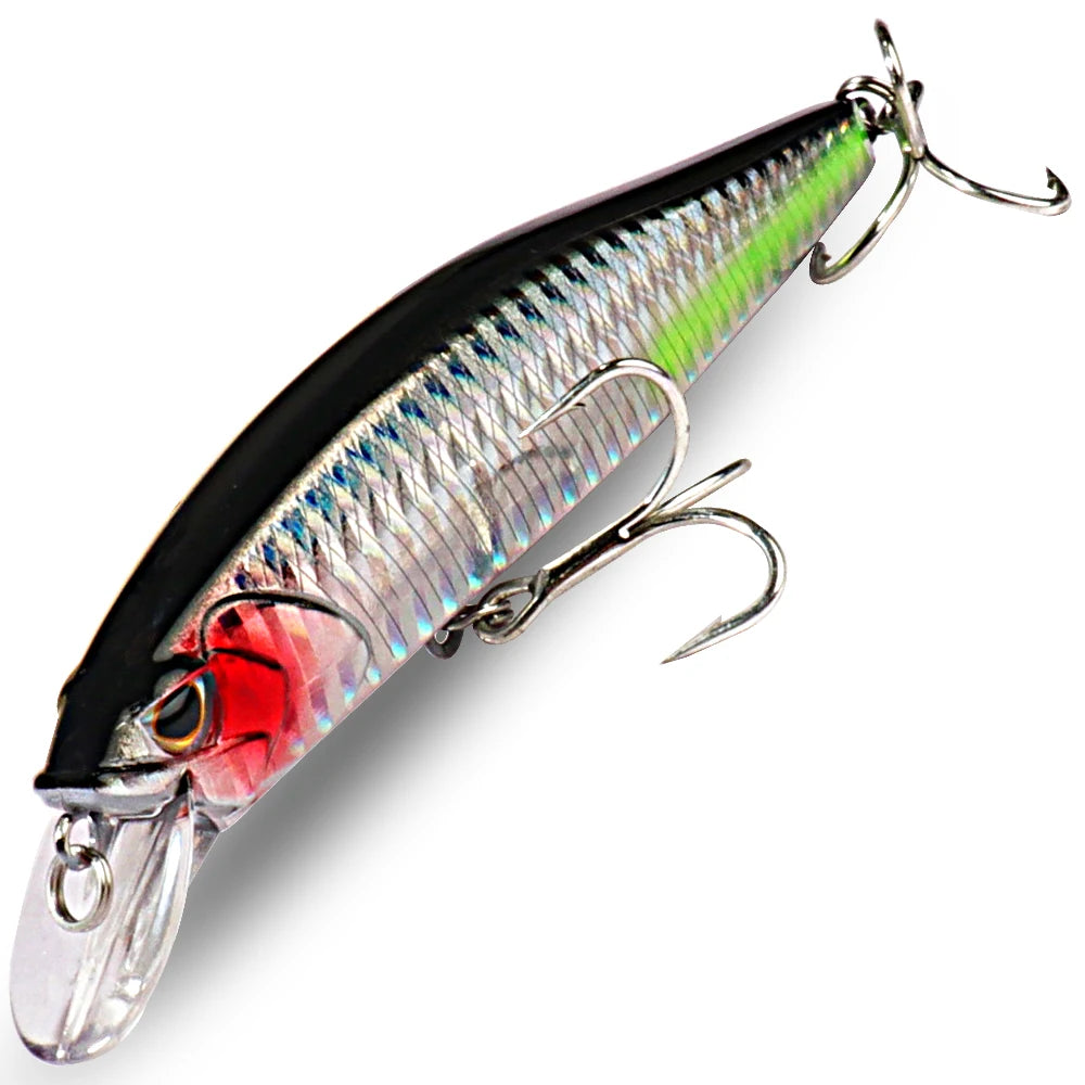 Minnow Sinking 19g Floating 15g Fishing Lure HardBait Treble Hooks Swimbait Pesca Tackle Wobbler Crank Jerkbait Artificial Bait