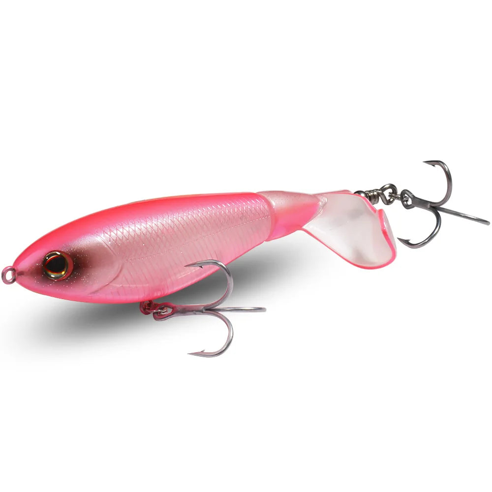 Topwater Propeller Plopper 20g 27g Spin Bait Gear Swimbait Pesca Rotating Tail Wobbler Spinnerbait Angler Fishing Crankbait Lure