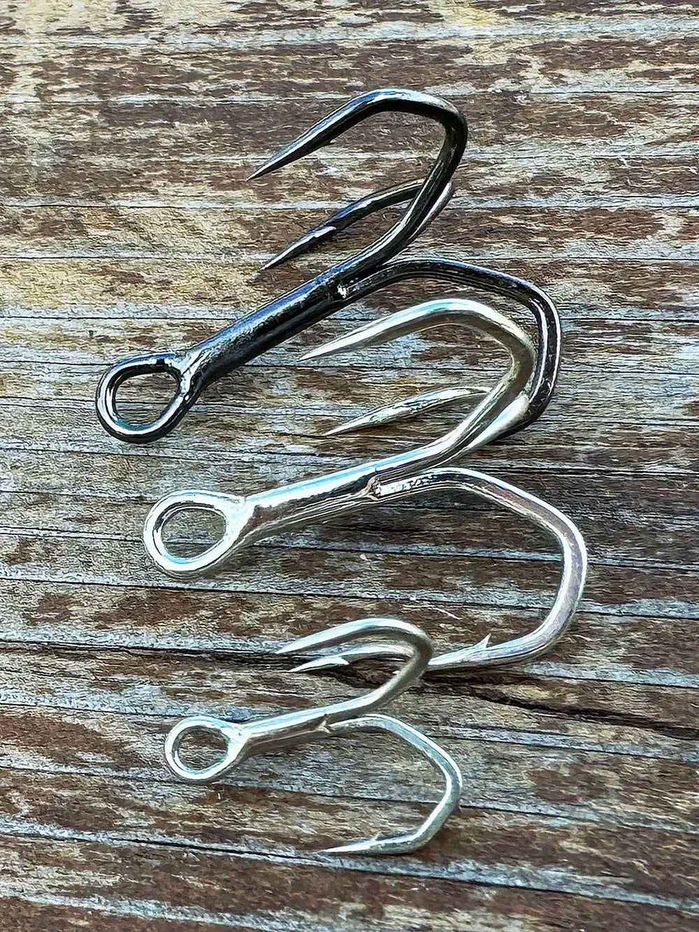 Treble Fishing Hooks – High Strength Barbed Nickel Anti-Rust Hooks, Sizes 2#–12# for Saltwater & Lure Fishing