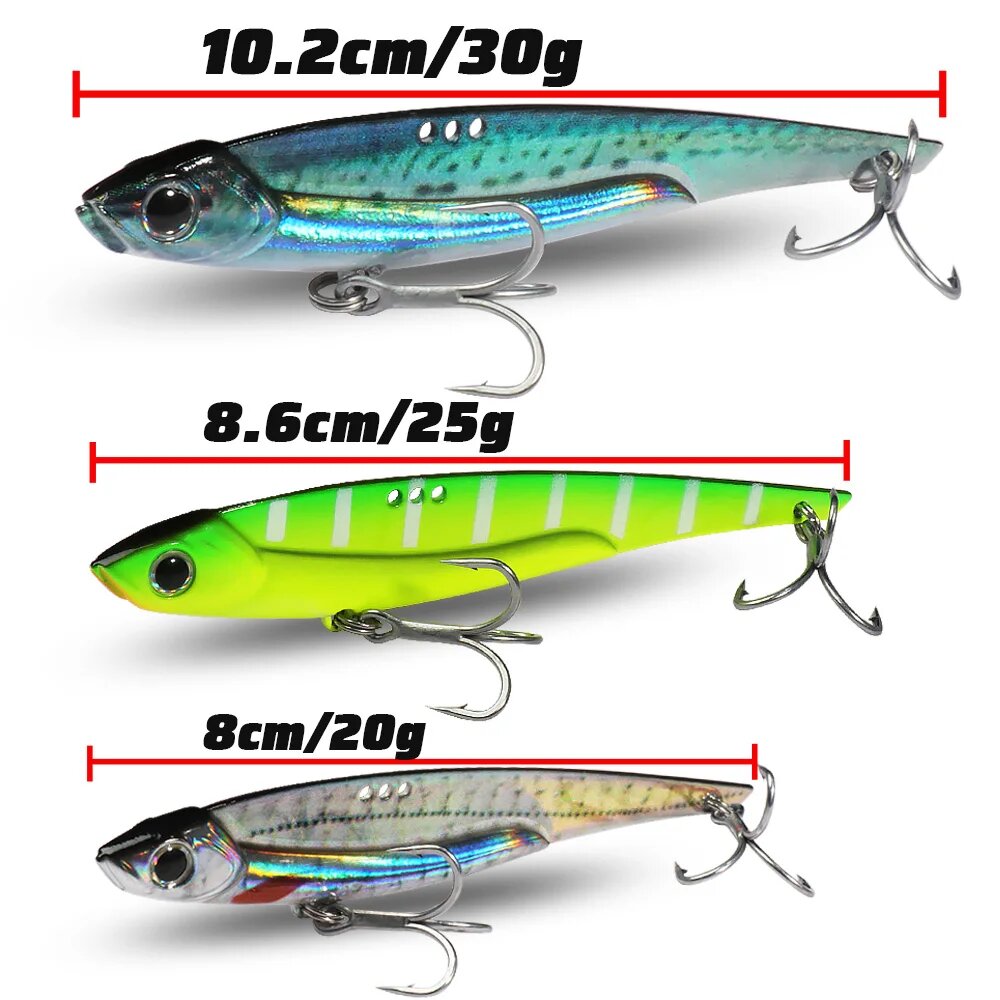 GOBAIT® VIB Metal Jig Lure Long Cast Flash Vibration System