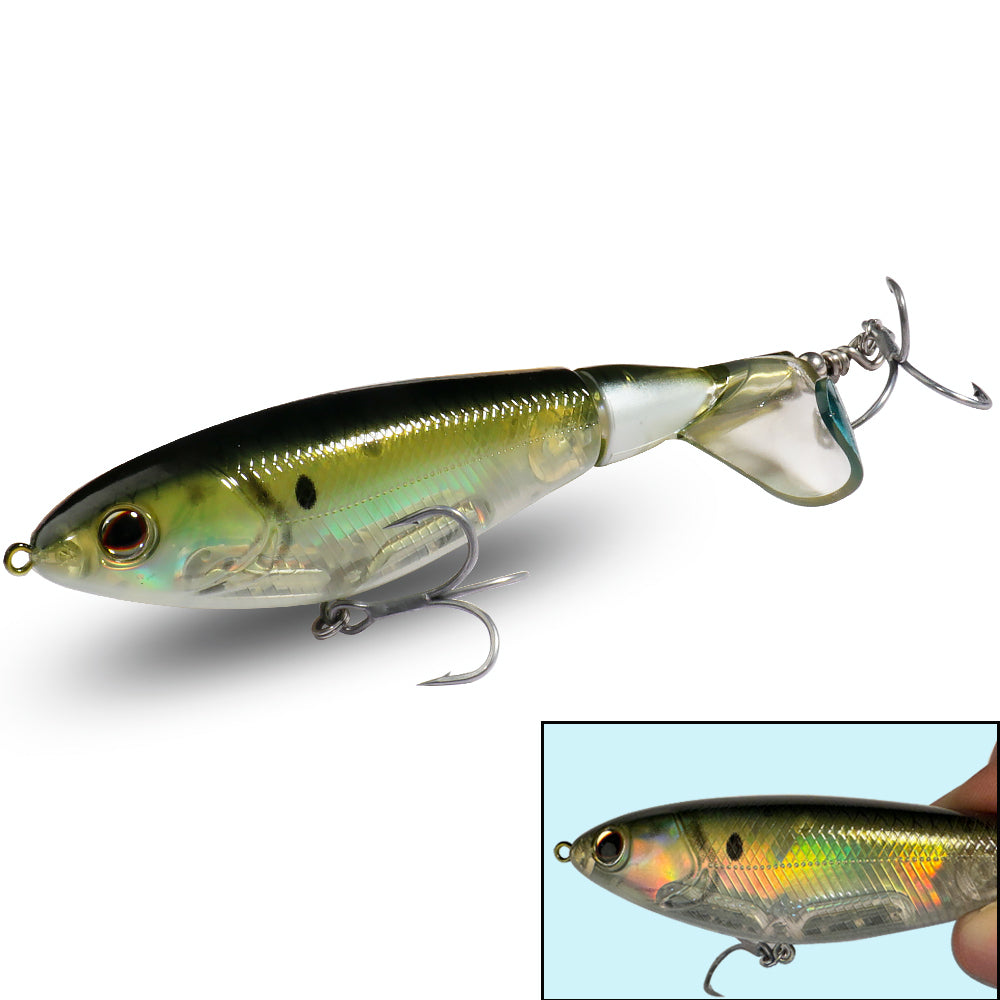 GOBAIT® Topwater Propeller Plopper Lure Rotating Tail System