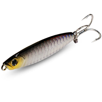 Metal Fishing Lure 10g 15g 20g Shore Cast Hook Swimbait Spoon Jig Artificial Bait Laser Cover Pike Trout Pesca Spinning Tackle