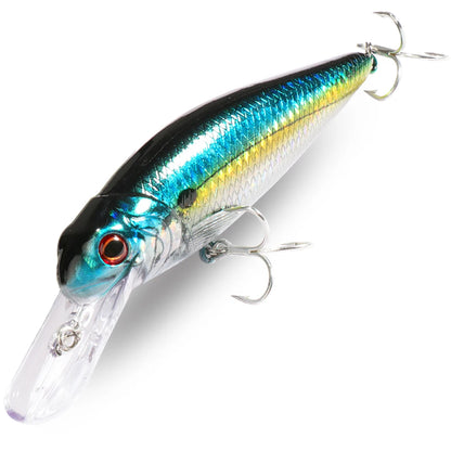 Fat Floating Wobbler 20.5g 13.5cm Jerkbait Treble Hooks Carp Popper Pike Swimbait Minnow Sea Fishing Lure Pesca Artificial Bait