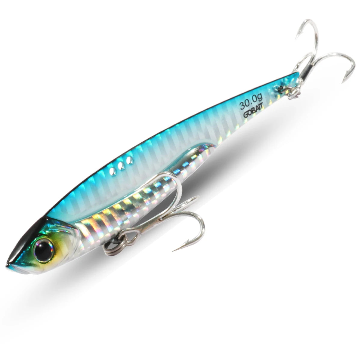 VIB Fishing Lure 20g 25g 30g Metal Jig Sinking Big Blade Long Cast Treble Hooks Spinner Spoon VIBRATION Tackle Pesca Hard Bait