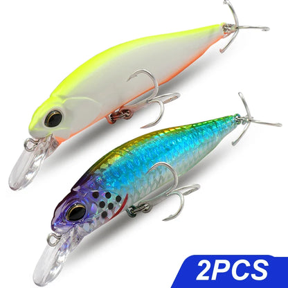 Fishing Lure Kit Floating 8.5g Bait Sinking Minnow 5g Wobbler Swimbait Carp Fishing Tackle Rattle Cranbait Set Pesca Jerkbait