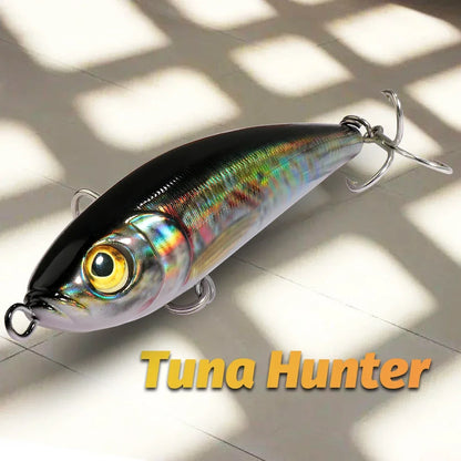 Big Sinking Pencil Lure 107g 18.5cm Fishing Jerkbait Hook Tuna Pesca Tackle Swimbait Cast Deep Floating Minnow Silicone Bait