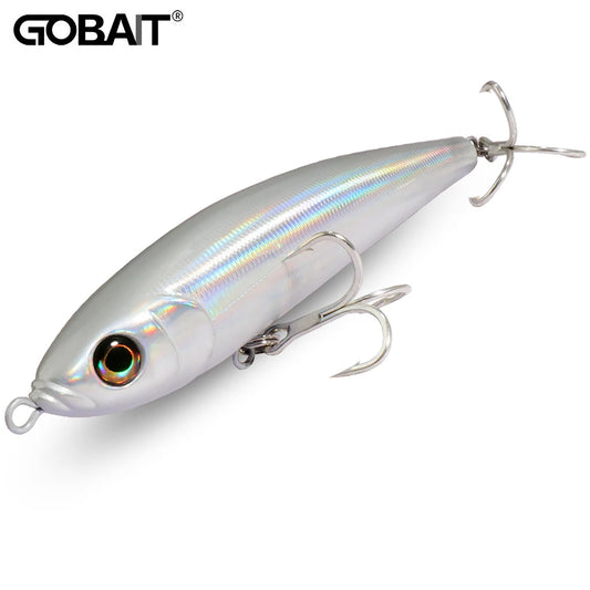Big Sinking Pencil Lure 107g 18.5cm Fishing Jerkbait Hook Tuna Pesca Tackle Swimbait Cast Deep Floating Minnow Silicone Bait