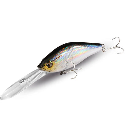 Floating Minnow 12g 10cm Fishing Lure Accoustic Steel Ball Swimbait Hook Wobbler Pesca Jerkbait Crank Tackle Crankbait Bait