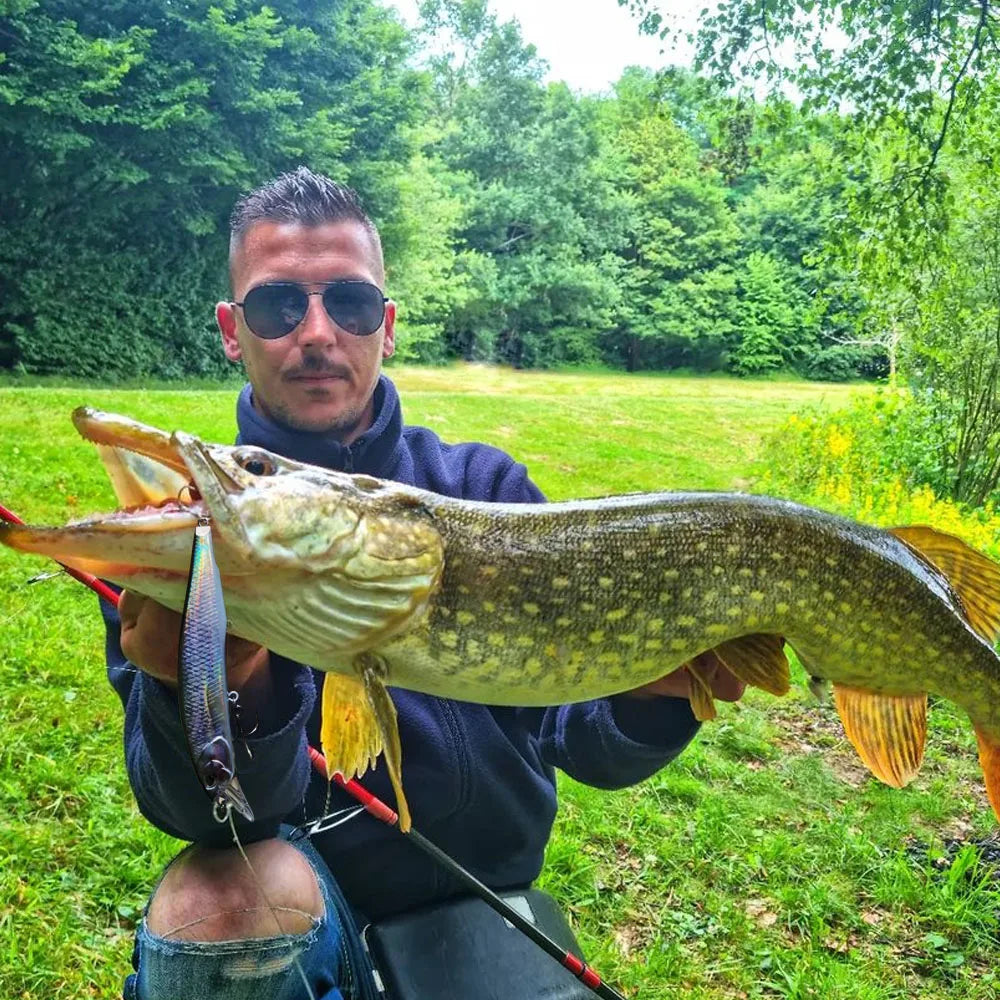 Minnow Sinking 19g Floating 15g Fishing Lure HardBait Treble Hooks Swimbait Pesca Tackle Wobbler Crank Jerkbait Artificial Bait