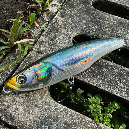 Sinking Pencil Lure 53g 10.5cm Popper Saltwater Hook Swimbait Pesca Plopper Long Cast Whopper Sea Fishing Crankbait Silicon Bait