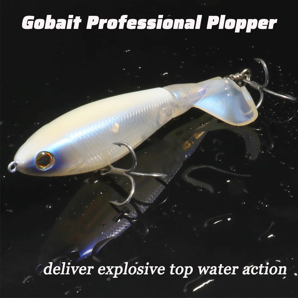 Topwater Propeller Plopper 20g 27g Spin Bait Gear Swimbait Pesca Rotating Tail Wobbler Spinnerbait Angler Fishing Crankbait Lure