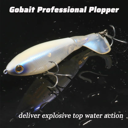 Topwater Propeller Plopper 20g 27g Spin Bait Gear Swimbait Pesca Rotating Tail Wobbler Spinnerbait Angler Fishing Crankbait Lure
