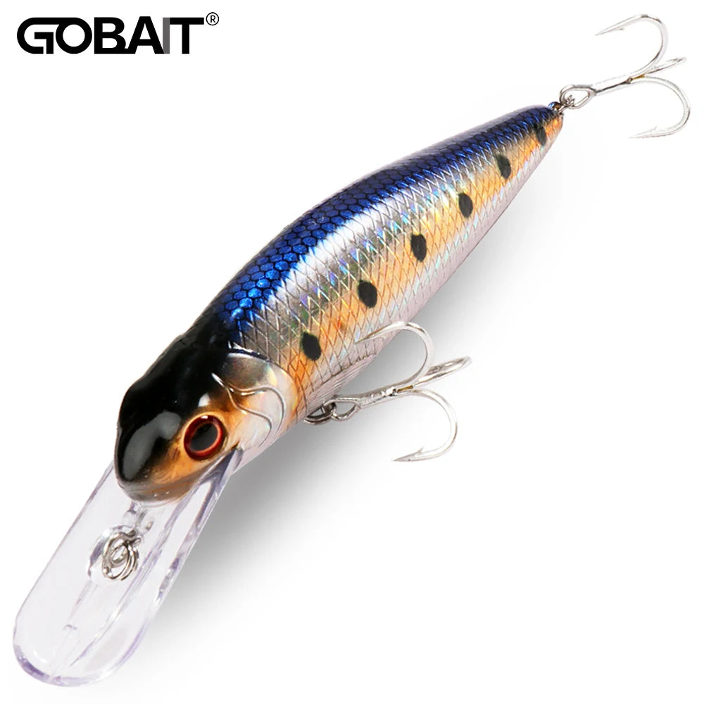 Fat Floating Wobbler 20.5g 13.5cm Jerkbait Treble Hooks Carp Popper Pike Swimbait Minnow Sea Fishing Lure Pesca Artificial Bait