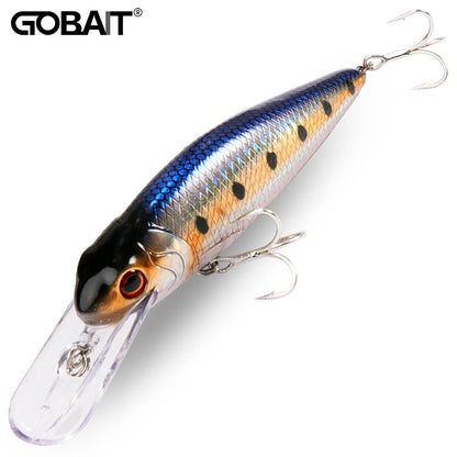 Fat Floating Wobbler 20.5g 13.5cm Jerkbait Treble Hooks Carp Popper Pike Swimbait Minnow Sea Fishing Lure Pesca Artificial Bait