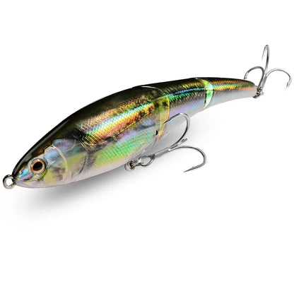 Swimbait 37g 14.5cm Multi Joint Lure Slow Sinking Pencil Metal Joints VIB Pesca Treble Hooks Carp Fishing Tackle Hard Bait