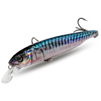 Suspend Fishing Lure 10g 10.2cm Minnow Treble Hooks Swimbait Kit Fishing Tackle Wobbler Rattle Cranbait Bait Pesca Jerkbaits