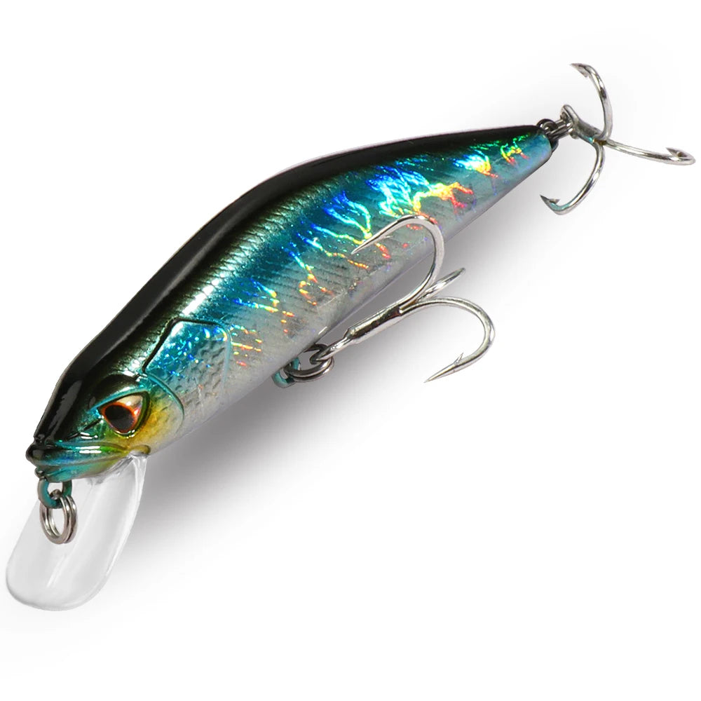 Sinking Minnow 9cm 16g Wobbler Trolling Popper Pesca Swimbait Long Cast Silicone Bait Tackle Pike Sea Fishing Lure Jerkbait