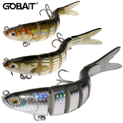 3PCS Swimbait 11g 16g 27g Multi Joint Lure Sinking Bionic Fish Swimming Pesca Bass Treble Hook Carp Fishing Tackle Hard Bait