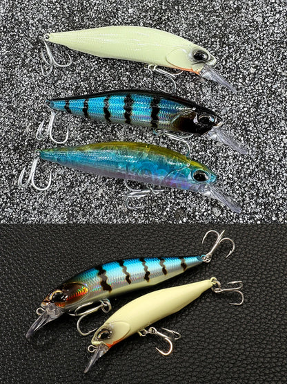 Fishing Lure Kit Floating 8.5g Bait Sinking Minnow 5g Wobbler Swimbait Carp Fishing Tackle Rattle Cranbait Set Pesca Jerkbait