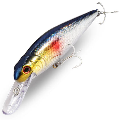 Fat Floating Wobbler 20.5g 13.5cm Jerkbait Treble Hooks Carp Popper Pike Swimbait Minnow Sea Fishing Lure Pesca Artificial Bait