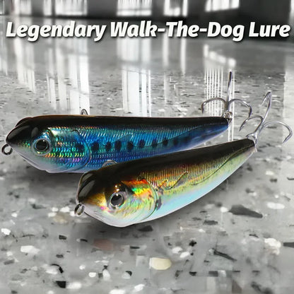 Walk The Dog Topwater Fishing Lure 15g 11cm Floating Pencil Bait 3D Swimbait Hook Popper Pesca Wobbler Minnow Gear Crankbait