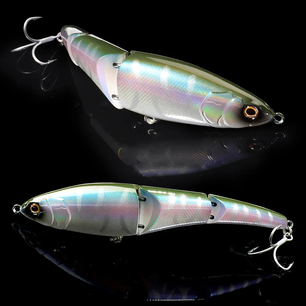 Swimbait 37g 14.5cm Multi Joint Lure Slow Sinking Pencil Metal Joints VIB Pesca Treble Hooks Carp Fishing Tackle Hard Bait