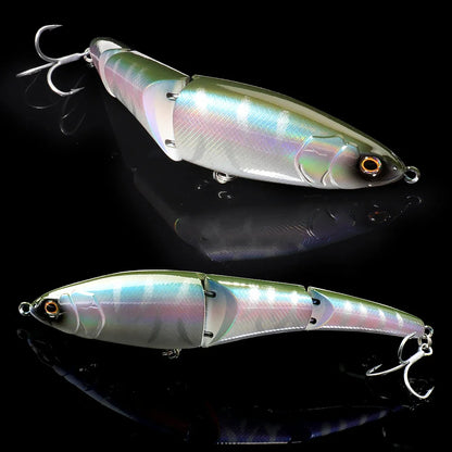Swimbait 37g 14.5cm Multi Joint Lure Slow Sinking Pencil Metal Joints VIB Pesca Treble Hooks Carp Fishing Tackle Hard Bait