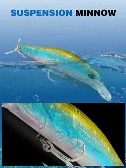 Fishing Lure Kit Floating 8.5g Bait Sinking Minnow 5g Wobbler Swimbait Carp Fishing Tackle Rattle Cranbait Set Pesca Jerkbait