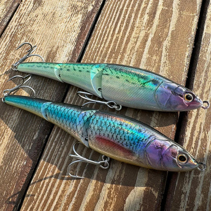 Swimbait 37g 14.5cm Multi Joint Lure Slow Sinking Pencil Metal Joints VIB Pesca Treble Hooks Carp Fishing Tackle Hard Bait