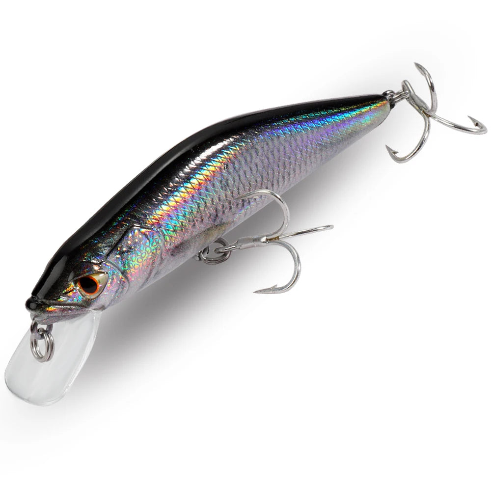Sinking Minnow 9cm 16g Wobbler Trolling Popper Pesca Swimbait Long Cast Silicone Bait Tackle Pike Sea Fishing Lure Jerkbait