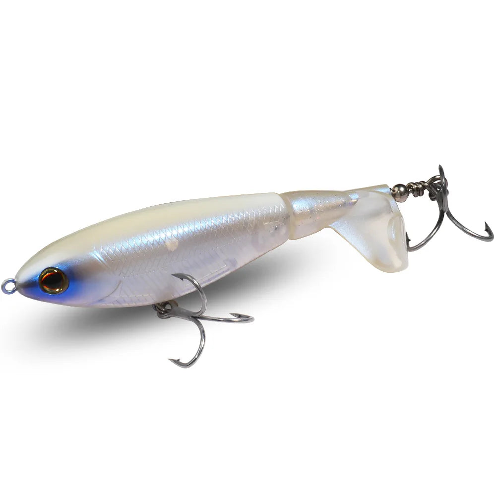Topwater Propeller Plopper 20g 27g Spin Bait Gear Swimbait Pesca Rotating Tail Wobbler Spinnerbait Angler Fishing Crankbait Lure