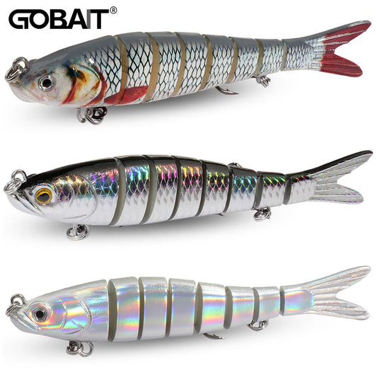 3PCS Swimbait 11g 16g 27g Multi Joint Lure Sinking Bionic Fish Swimming Pesca Bass Treble Hook Carp Fishing Tackle Hard Bait