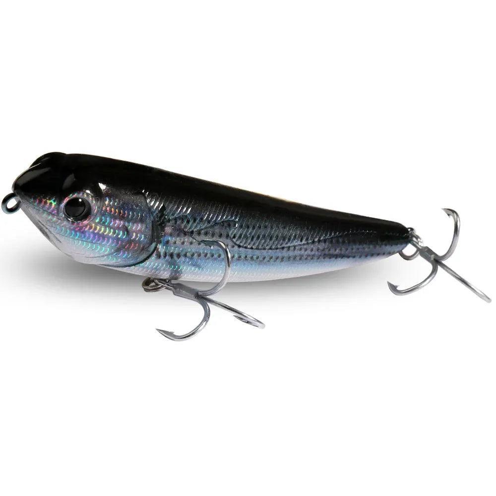 Walk The Dog Topwater Fishing Lure 15g 11cm Floating Pencil Bait 3D Swimbait Hook Popper Pesca Wobbler Minnow Gear Crankbait