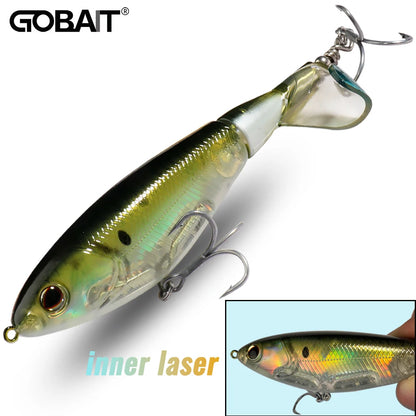 Topwater Propeller Plopper 20g 27g Spin Bait Gear Swimbait Pesca Rotating Tail Wobbler Spinnerbait Angler Fishing Crankbait Lure