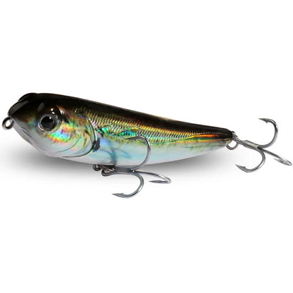 Walk The Dog Topwater Fishing Lure 15g 11cm Floating Pencil Bait 3D Swimbait Hook Popper Pesca Wobbler Minnow Gear Crankbait