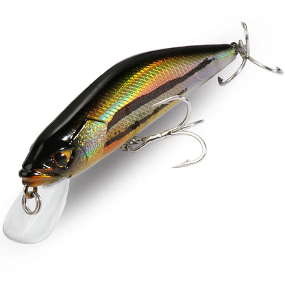 Sinking Minnow 9cm 16g Wobbler Trolling Popper Pesca Swimbait Long Cast Silicone Bait Tackle Pike Sea Fishing Lure Jerkbait