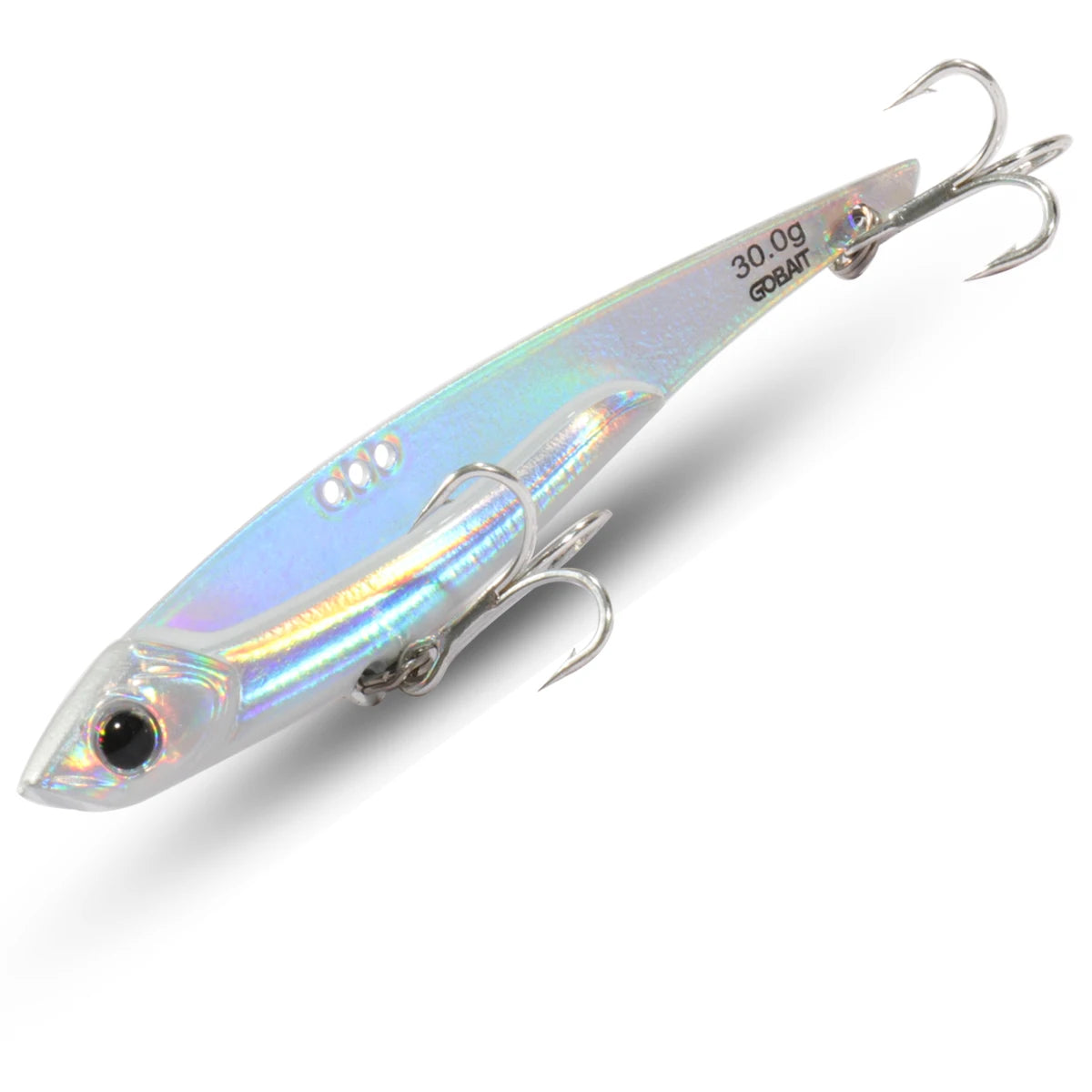 VIB Fishing Lure 20g 25g 30g Metal Jig Sinking Big Blade Long Cast Treble Hooks Spinner Spoon VIBRATION Tackle Pesca Hard Bait