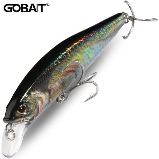 Minnow Sinking 19g Floating 15g Fishing Lure HardBait Treble Hooks Swimbait Pesca Tackle Wobbler Crank Jerkbait Artificial Bait