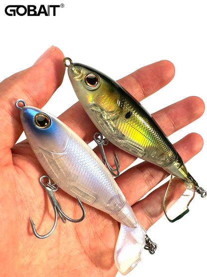 Topwater Propeller Plopper 20g 27g Spin Bait Gear Swimbait Pesca Rotating Tail Wobbler Spinnerbait Angler Fishing Crankbait Lure