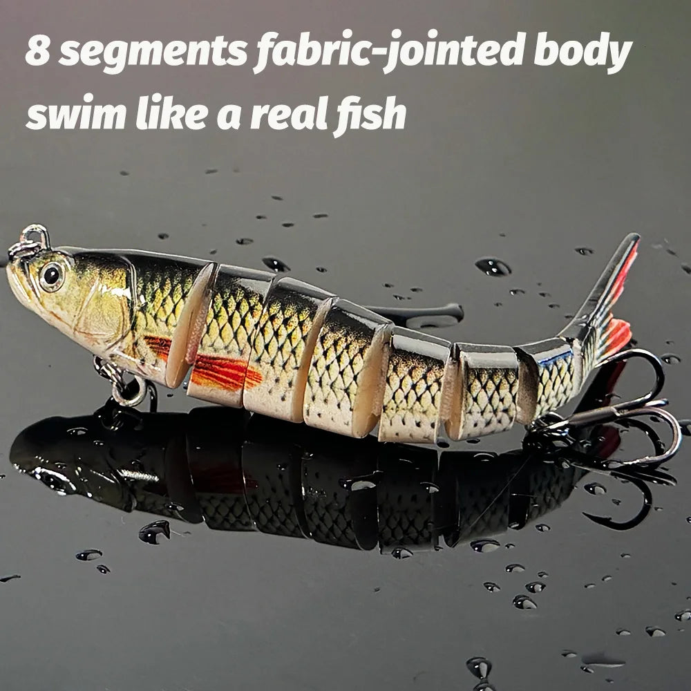 3PCS Swimbait 11g 16g 27g Multi Joint Lure Sinking Bionic Fish Swimming Pesca Bass Treble Hook Carp Fishing Tackle Hard Bait