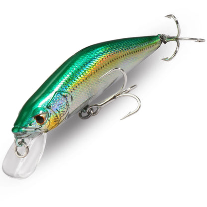 Sinking Minnow 9cm 16g Wobbler Trolling Popper Pesca Swimbait Long Cast Silicone Bait Tackle Pike Sea Fishing Lure Jerkbait