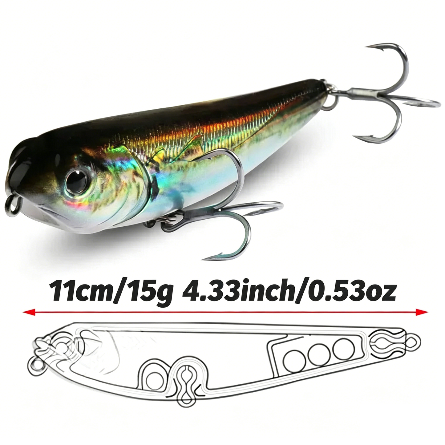 GOBAIT® Pencil Lure Walk The Dog System