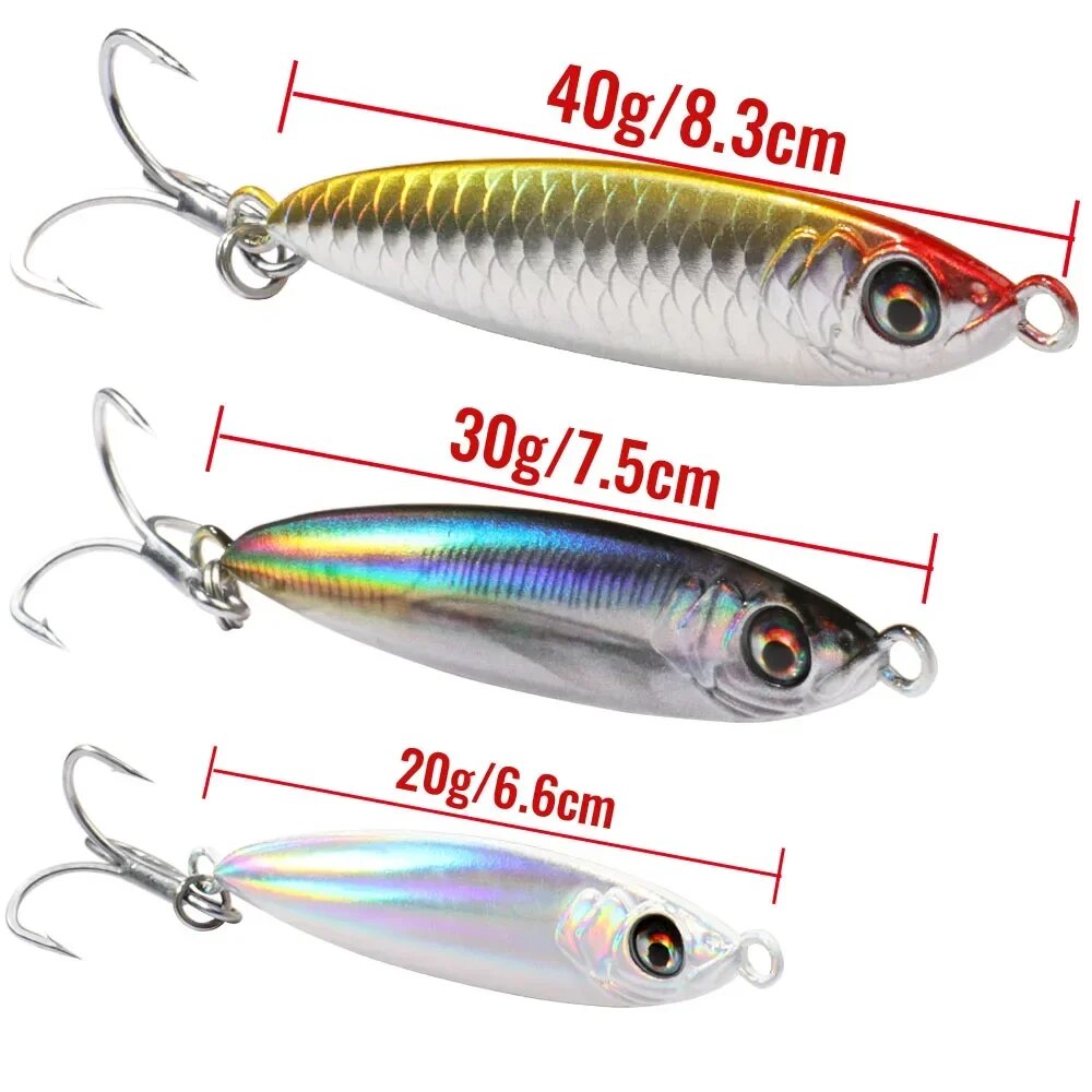 GOBAIT® Metal Jig Lure Fast Sinking Vibration System